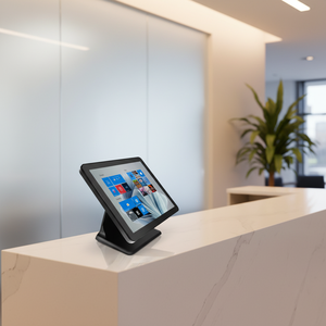 Nouveau terminal de point de vente tout-en-un à écran tactile Intel 15,6 pouces avec RAM DDR3 et stockage SSD pour usage professionnel - Product Image 1