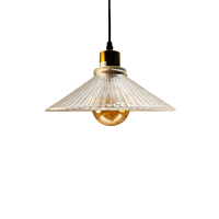 Lampu Gantung Kaca Multiwarna Retro untuk Dekorasi Rumah