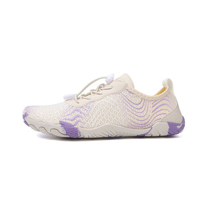 Sandales unisexes imprimées avec motif contour, chaussures décontractées respirantes à cordon de serrage à fermeture rapide, chaussures de marche antidérapantes pour la plage et la natation - Product Image 5