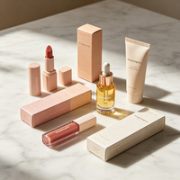 Boîte de soins de la peau personnalisée, emballage cosmétique en carton pliable, emballage personnalisé avec impression personnalisée, boîte en papier cosmétique