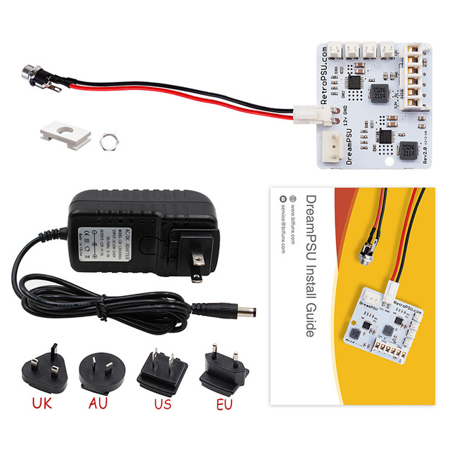Sega Sega Dreamcast Game Console Dreampsu 12V Power Supply Suit Rev2.0 Version