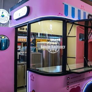Chariots de nourriture pour hot-dogs, mini camions à glaces, logo personnalisé, camion européen, remorque, chariot à café, boutique de chariots à nourriture, remorque à en-cas - Product Image 5