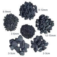 Gravier noir sécurisé pour aquarium pour substrat de réservoir de poissons jardin extérieur Aquascape Rock Formation et colonisation des bactéries
