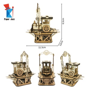 Sáng Tạo Bằng Gỗ Câu Đố Đồ Chơi Tự Làm Lắp Ráp <span class=keywords><strong>Train</strong></span> Kết Hợp Mô Hình Cho Trẻ Em Hoặc Trang Trí Nội Thất <span class=keywords><strong>3D</strong></span> Bằng Gỗ Câu Đố - Product Image 2