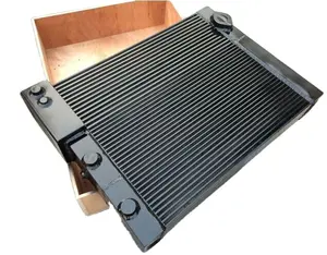 Enfriador de placa de aluminio Aceite refrigerador ventilador 1622319000 radiador de aceite para compresor de aire industrial