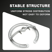Clips de câblage réglables en aluminium, résistants au froid, pour gestion des câbles sous tension, fabriqués en Chine