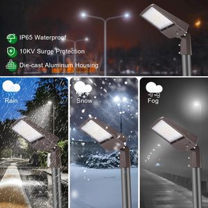 Outdoor Commercial Area Lighting Fixture Waterproof IP65 Aluminum 5000K LED Shoebox Street <b>Pole</b> <b>Light</b> for Sports Stadiums - Product Image 3