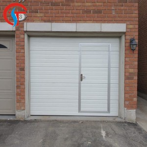 Porte <span class=keywords><strong>de</strong></span> <span class=keywords><strong>garage</strong></span> moderne américaine Shuotian Porte <span class=keywords><strong>de</strong></span> <span class=keywords><strong>garage</strong></span> double avec porte traversante - Product Image 3