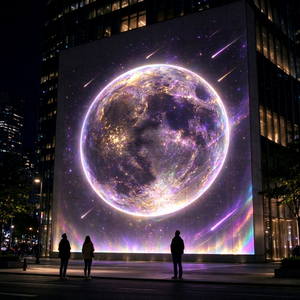 Projecteur de haute luminosité pour façades de bâtiments, hôtels, musées, parcs à thème et grandes installations multimédias en extérieur - Product Image 1