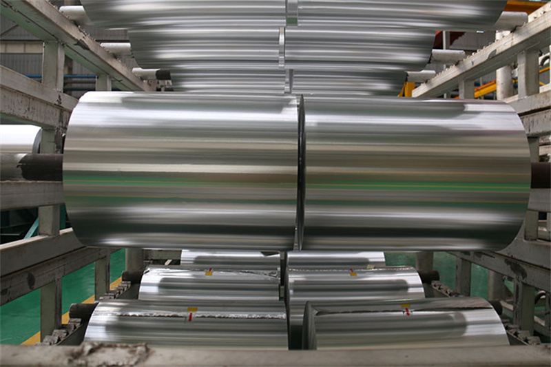 1000 Series Thin Aluminum Foil Jumbo Roll H16 H24 ASTMB209