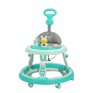 Trotteur pliable en tissu peluche Hai Zhi Le pour bébé et tout-petit, avec poignée, anti-jambes en O, anti-basculement, aide à la marche pour 6-18 <span class=keywords><strong>mois</strong></span>, anti-chute - Product Image 3