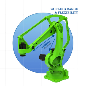 Robot industriel de palettisation à 4 axes, bras industriel à 4 degrés de liberté, portée de 2100 mm, charge utile de 100 kg, manutention et empilage - Product Image 1