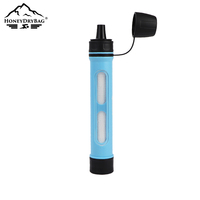 Paille filtrante à eau de survie personnelle, prix de gros du fabricant chinois, compatible avec les gourdes souples standard pour une utilisation en randonnée