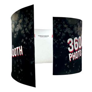 Cabina de Fotos Portátil con Logotipo Personalizado, Estructura de Tela Tensada para Ferias Comerciales, Fondo para Fotos de 360 Grados - Product Image 2