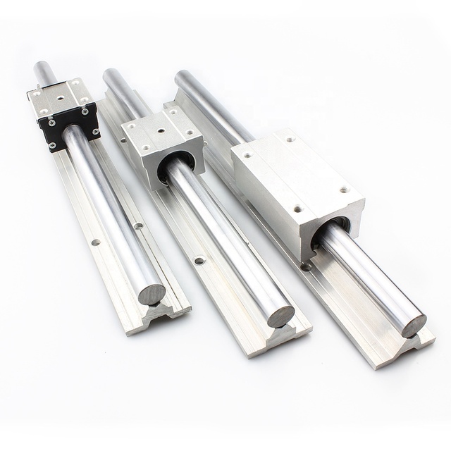Aluminum Linear Guide Rail SBR12 SBR16 SBR 20 SBR25 SBR30 SBR35 SBR40 SBR50 Linear Guideway Linear Guide Bearing Rail Block