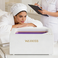 Máquina de Parafina Electrónica Waxkiss, Producto Patentado, Gran Volumen de 5000 ml, Calentador de Parafina de Nueva Llegada para Salón de Belleza y Spa