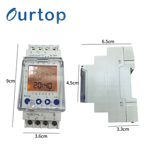 Nhà máy toàn Bộ bán kỹ thuật số Lập trình thời gian chuyển đổi cho tự động mùa hè mùa đông Thời gian chuyển đổi 16A 220VAC 12-240vacdc - Product Image 3