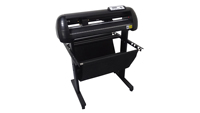 Cortadora de Vinilo E-cut Y-720 con Función de Corte de Contorno, Motor Paso a Paso, Ancho de Alimentación de Papel de 720 mm, Color Negro, AC90-264V