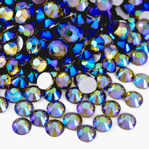 Bobohoo Groothandel Glas Ab Kristal Multicolor Strass SS3-SS30 Niet-Hot-Fix Nail Flatback Strass Bulk Voor Diy Ambachten - Product Image 4