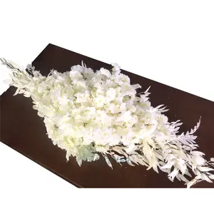 イベント屋内装飾結婚式のセンターピース卓上白い人工桜フラワースタンドフラワーアレンジメント