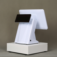 Système complet Point de vente système de Point de vente tactile tout-en-un Windows Pos avec affichage client LED
