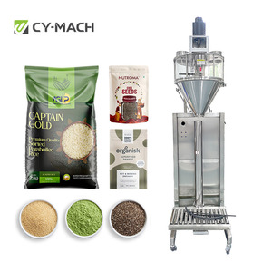 เครื่องบรรจุผงแป้งสาลีแป้งสาลีกึ่งอัตโนมัติเครื่องบรรจุอาหาร - Product Image 2