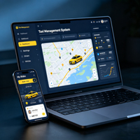 Desarrollo Profesional de Aplicaciones para Taxis: Sistema de Gestión de Backend + Aplicaciones de Doble Plataforma (iOS/Android) Personalizadas Bajo Demanda