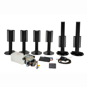 Gato <span class=keywords><strong>estabilizador</strong></span> para caravanas, cilindro de soporte hidráulico, sistema de nivelación automático - Product Image 2