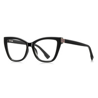 2278 TR90 MARCO DE Metal para mujer para gafas ópticas para gafas de alta calidad suministro directo de fábrica bisagra de resorte