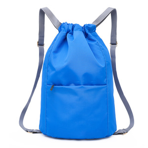 New Style Custom Logo Lightweight <b>Waterproof</b> Travel Draw String Backpack <b>Drawstring</b> Backpacks Sports <b>Bag</b> for Gym Swimming - Product Image 3