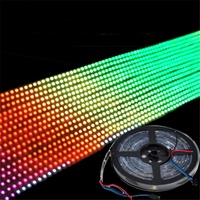 Bande lumineuse LED flexible RGB adressable DC24V avec contrôle DMX512