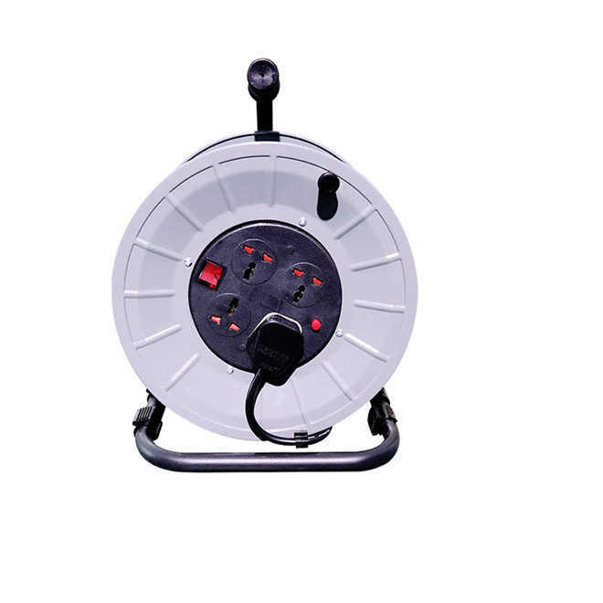4 Way 40m Outdoor Extension Cable Reel Customize