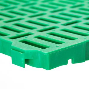 Nouveau revêtement de sol à lattes en plastique PP vierge doublement renforcé, construction à clipser, haute résistance à la charge, résistant à la corrosion, pour moutons - Product Image 3
