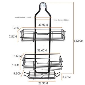 Moderno y Duradero Estante de Ducha Metálico para Baño - Product Image 5