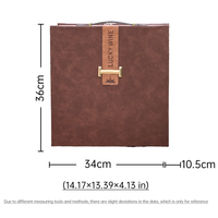 Boîte à vin en cuir PU de luxe personnalisée et emballée dans du papier, boîte cadeau pour whisky et vin avec fermeture magnétique et insert en éponge
