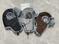 Gorro Ushanka QJ OEM Personalizado, Térmico, Cálido, de Invierno, Forrado de Felpa, Estilo Lei Feng, Cortavientos, con Protección para las Orejas, para Esquí y Ciclismo