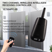 Récepteur WIFI + RF étanche à code ouvert YE894WTR à 2 relais, compatible Smart Life et application TUYA, commande vocale Alexa pour signaux de commutation électrique