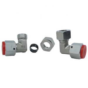 ตัวทีแบบ3ทางตัวทีอุปกรณ์ไฮดรอลิก316/304สแตนเลส bspt แบบเกลียว L แบบข้อศอก90องศา - Product Image 4