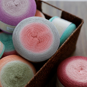 Directo de fábrica 100% algodón Magic Ball Jumper bufanda sombrero tejido a mano con patrón de lujo característica reciclada para tejer bebé - Product Image 6