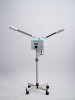 Machine à vapeur ionique chaude et froide 2-en-1, beauté numérique nano, vaporisateur d'ozone, vapeur faciale, équipement de salon de beauté