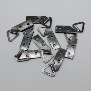 Eye Slip <b>Hook</b> Iron Galvanized Double Hole Triangular Hanging Ring For General Industry Use - Product Image 4