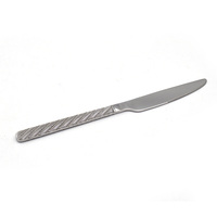 Ensemble de vaisselle occidentale de 24 pièces vaisselle plate en acier inoxydable-comprend couteau à steak fourchette cuillère pour manger