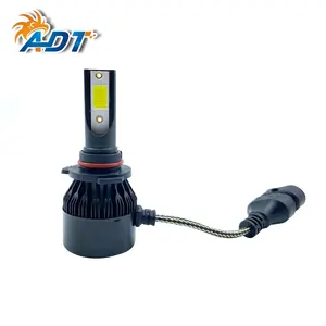 ADT usd 2.8 לזוג 18W 8000LM 6000K לבן X7 COB מכוניות נורות LED