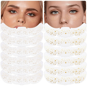 Pegatinas de Tatuajes Temporales de Pecas para Maquillaje Corporal y Facial para Mujeres y Niñas - Product Image 3