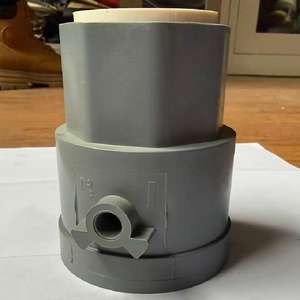 Vanne à opercule droite en PPR avec filetage interne en PVC, 75 mm, monobloc, simple, pour tuyau d'eau, raccord en plastique, anti-âge - Product Image 2