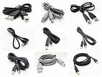 Câble d'imprimante USB de type A mâle à prise mâle de type B avec câble d'imprimante haute vitesse USB 2.0 en ferrite EMI