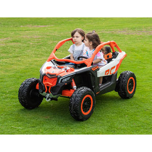<span class=keywords><strong>Coche</strong></span> Eléctrico Can Am Maverick UTV con Licencia para Niños 12V/24V Recargable de 4 Motores y 2 Asientos, UTV ATV Montable para Niños 4x4 - Product Image 5