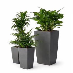 Pot de fleurs en acier inoxydable personnalisé, couleur, pour jardin extérieur, <span class=keywords><strong>jardinière</strong></span> en métal - Product Image 3