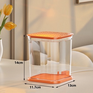 Kuoting Lámpara Nocturna Pequeña Luminosa Creativa de Plástico de Lujo, Popular en Internet, Decoración de Medusas <span class=keywords><strong>para</strong></span> <span class=keywords><strong>Pecera</strong></span>, <span class=keywords><strong>para</strong></span> el Hogar - Product Image 6