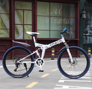 ดิสก์เบรกเหล็กกล้าคาร์บอนแบบความเร็ว21 24 26นิ้วใหม่พับได้สำหรับวัยรุ่นและผู้ใหญ่ - Product Image 2